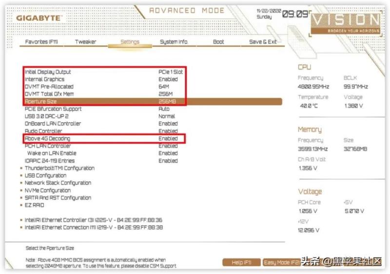 黑苹果之技嘉（GIGABYTE）主板BIOS设置篇