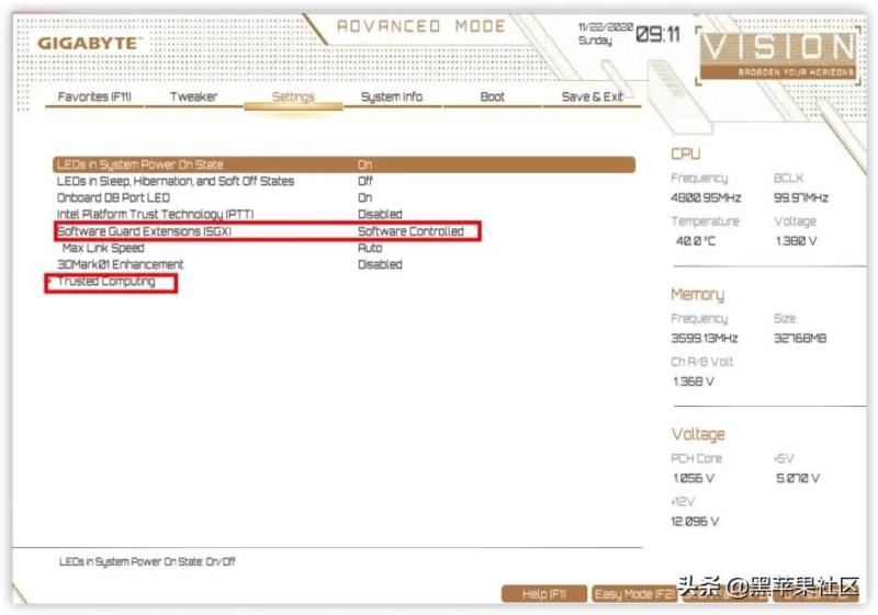 黑苹果之技嘉（GIGABYTE）主板BIOS设置篇