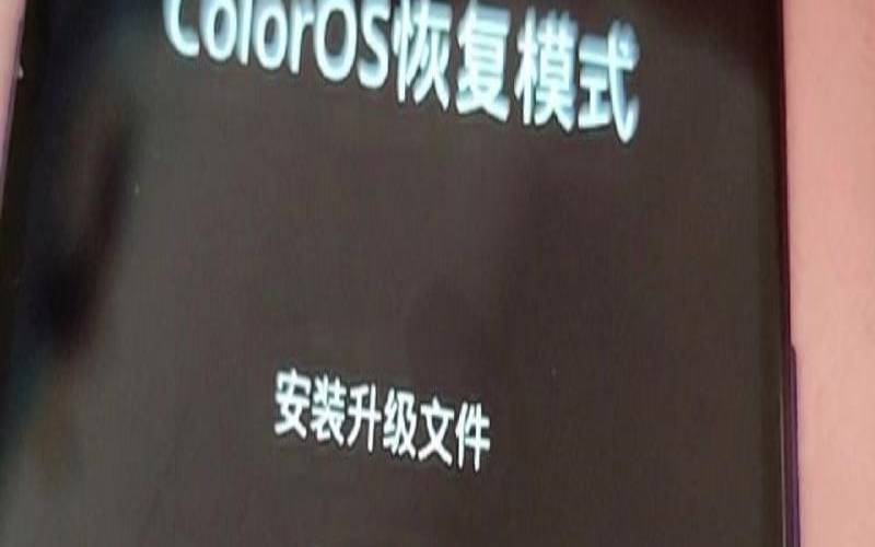 强制退出coloros模式的步骤（coloros关机重启都没用）