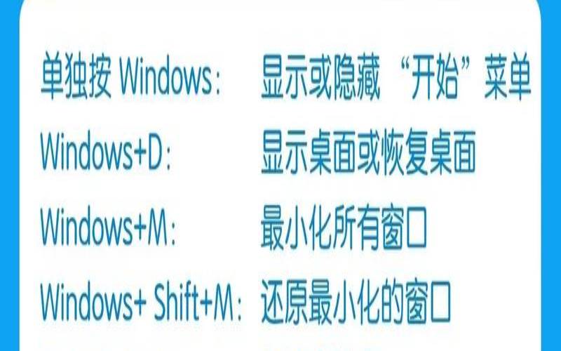 win7系统快捷键一览表（笔记本电脑上的win键是哪个）