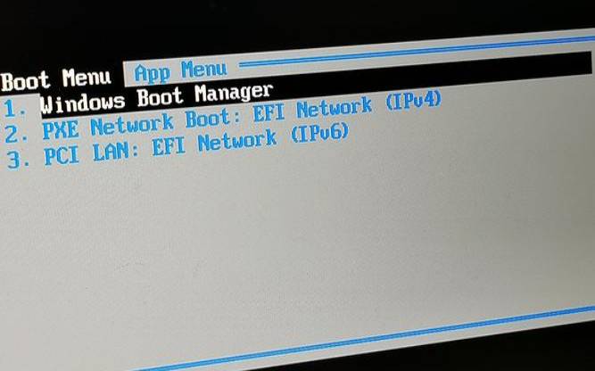 bootoptionmenu（一开机就进入bootmenu）